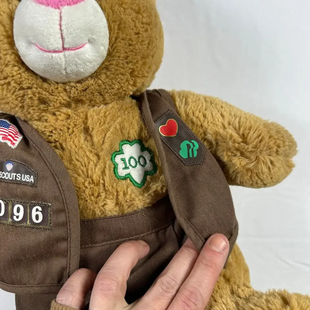 Build-A-Bear Girl Scouts Teddy Bear Stuffed Animal
